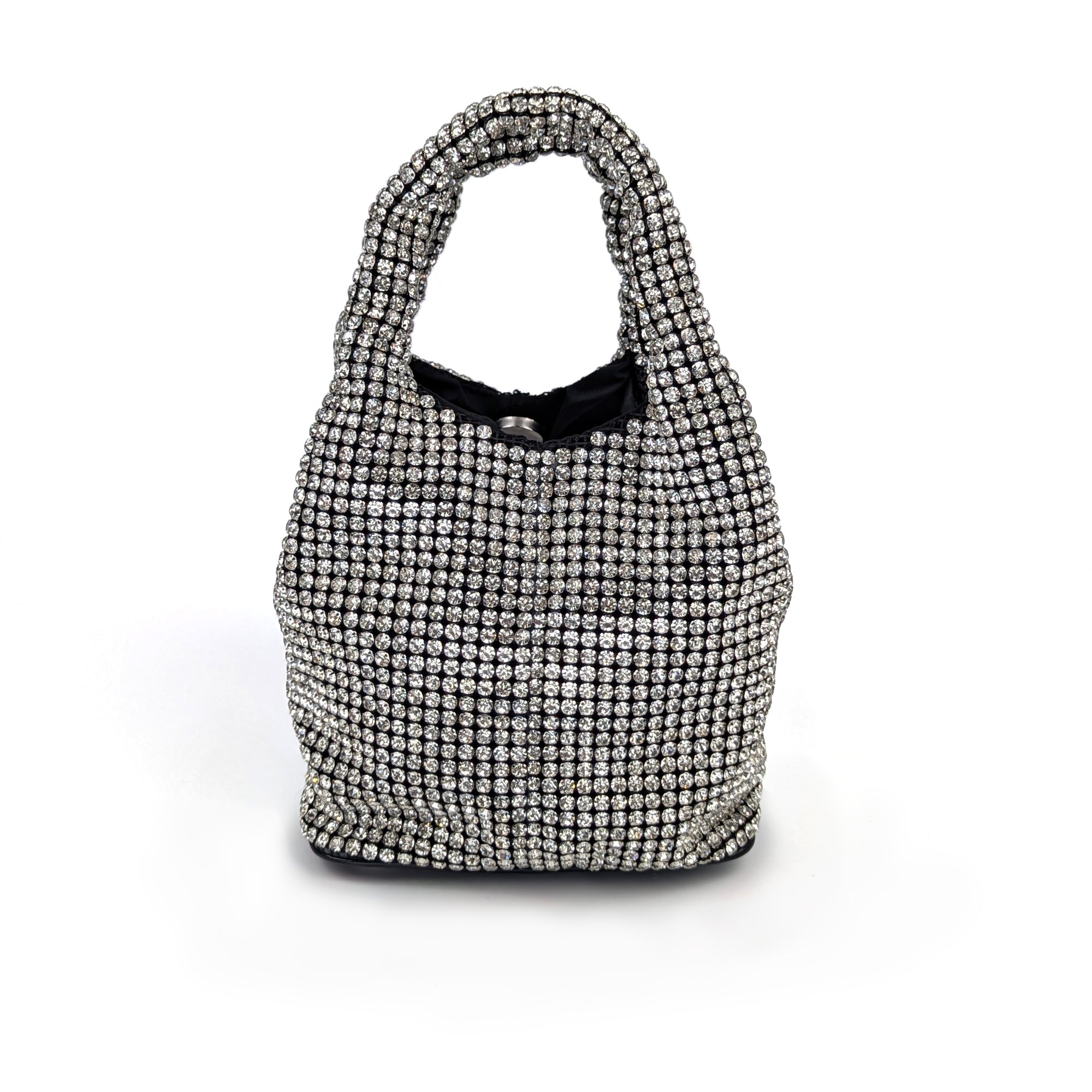 Abi Gemstone Bag - Moonstone Silver | NEMILDN