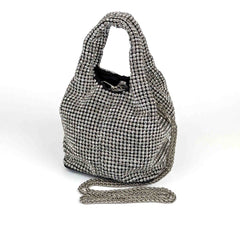 Abi Gemstone Bag - Moonstone Silver | NEMILDN