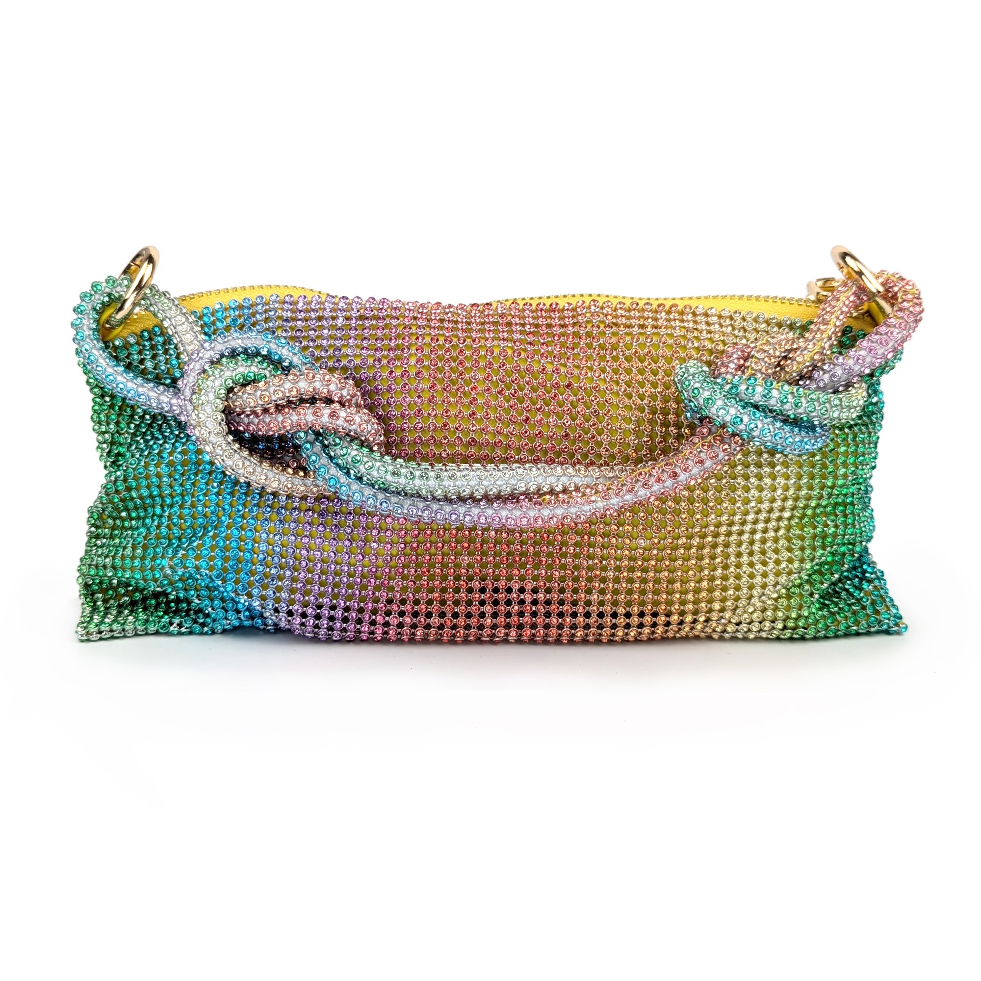 The Bisi Rhinestone Bag - Sunset Crush – Nemildn
