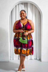 Bisi Rhinestone Clutch Bag - Matcha Green | NEMILDN