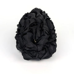 Rose Petal Clutch Bag - Black Orchid | NEMILDN