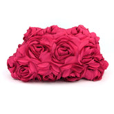 Rose Petal Clutch Bag - Fuchsia Pop | NEMILDN