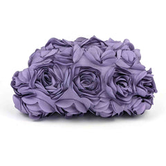 Rose Petal Clutch Bag - Lilac Bloom | NEMILDN