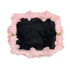 Rose Petal Clutch Bag - Blush Pink | NEMILDN