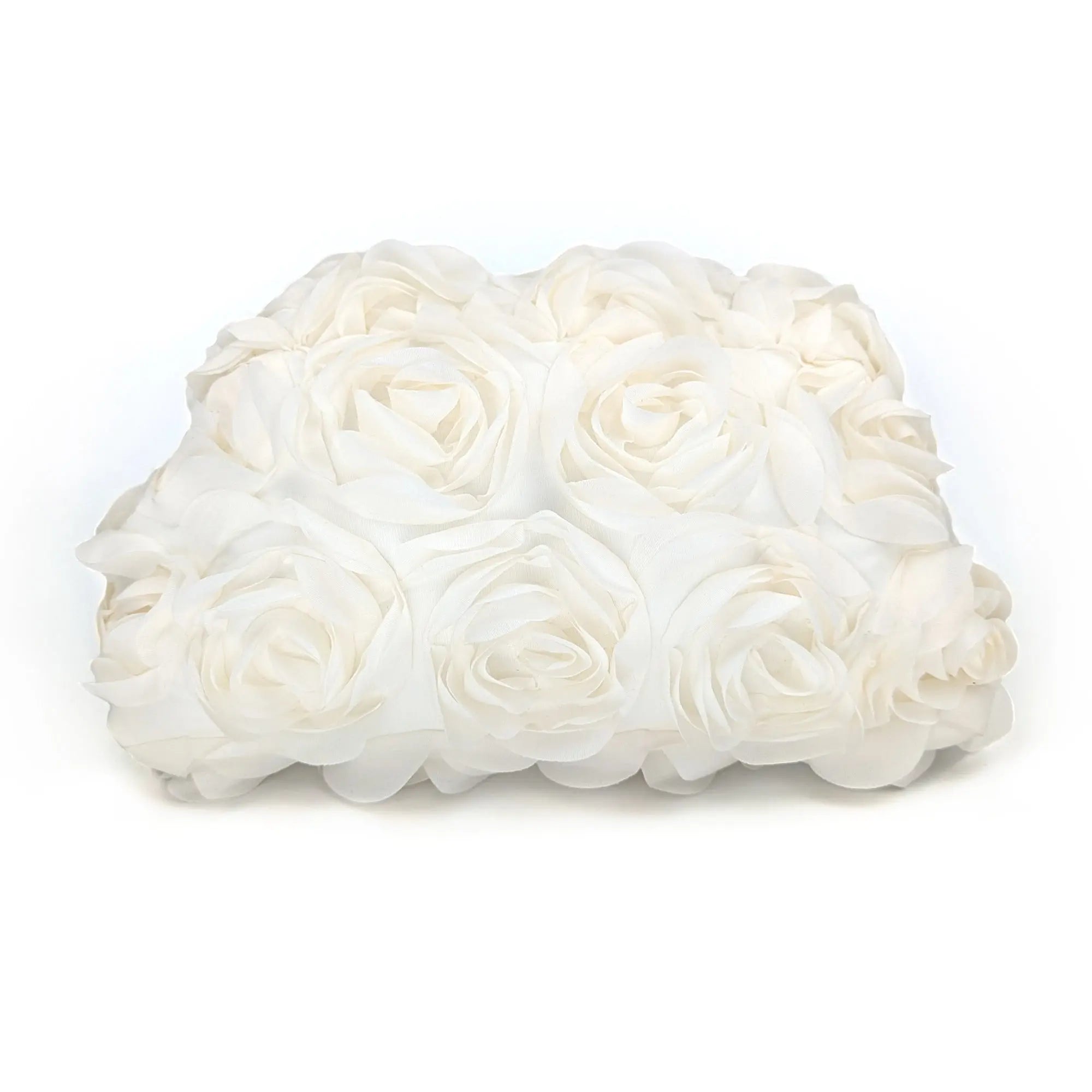 Rose Petal Clutch Bag - Pearl White | NEMILDN