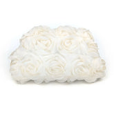 Rose Petal Clutch Bag - Pearl White | NEMILDN