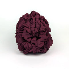 Rose Petal Clutch Bag - Mulberry Wine | NEMILDN