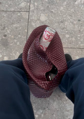 The Amara Bag - Wine Red Nemildn