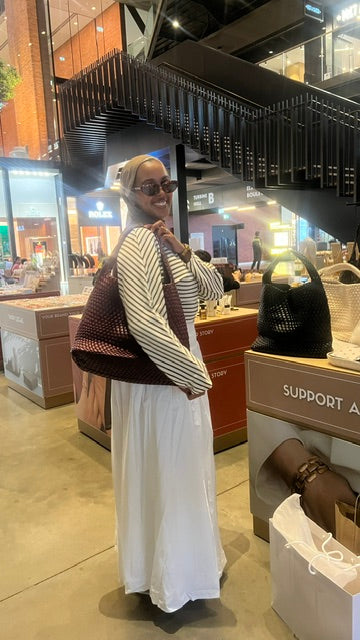 The Amara Bag - Wine Red Nemildn