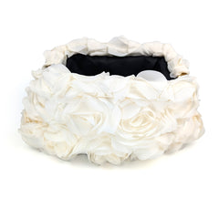 The Rose Petal Bag - Pearl White 4